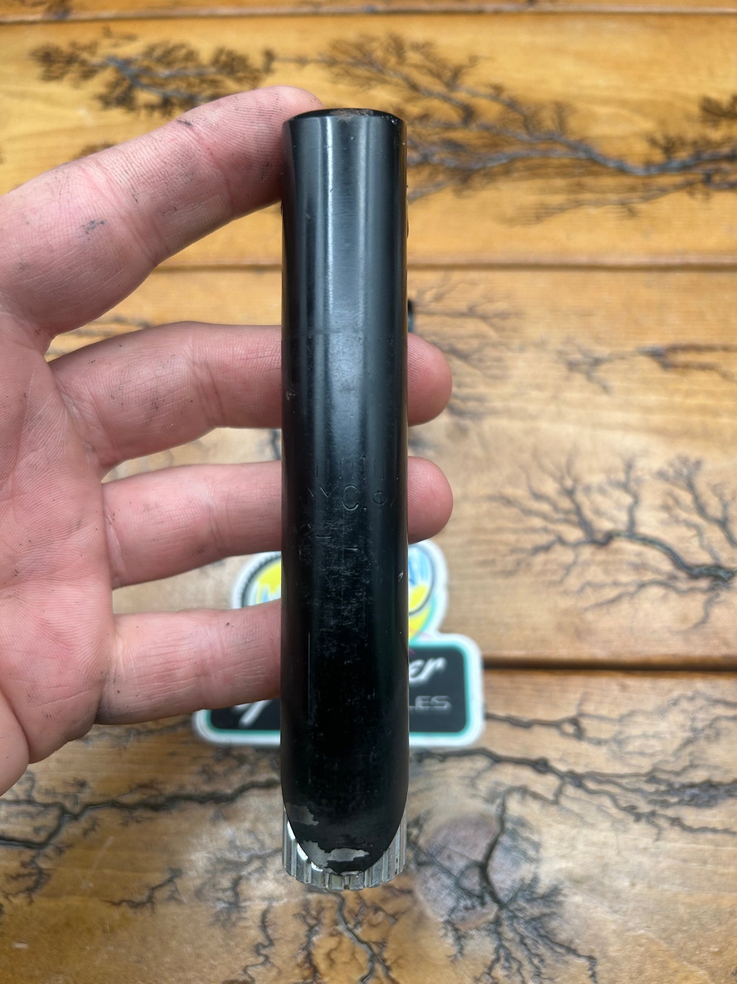 100mm 1 Inch Black 25.4mm Quill Stem