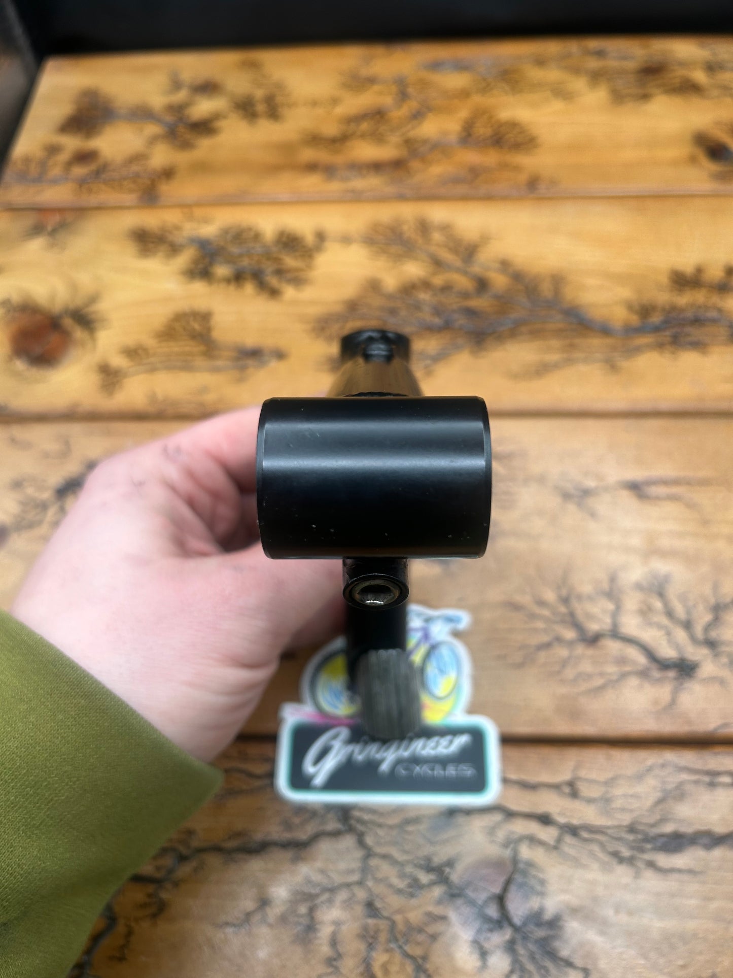 100mm 1 Inch Black 25.4mm Quill Stem