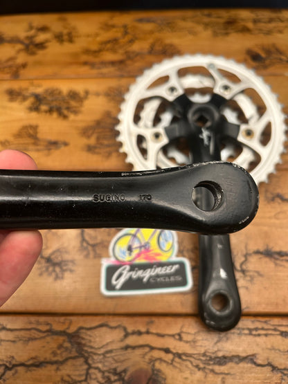 Sugino Impel 42/32/22 170mm Black Crankset