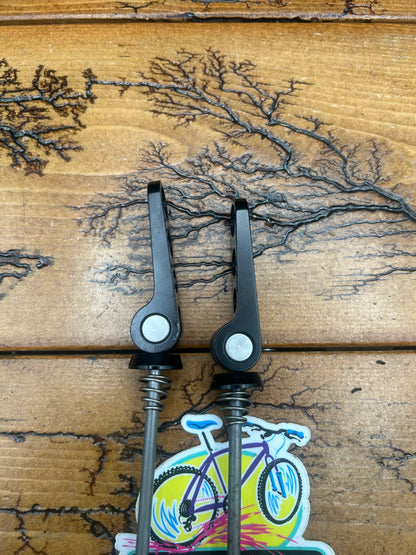 Ringle Black Holey Cam Twist Quick Release Skewer Set