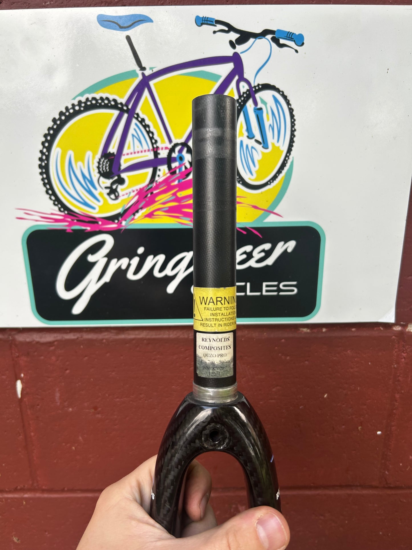 Reynolds Ouzo Pro Carbon 700c 1 Inch Threadless Fork
