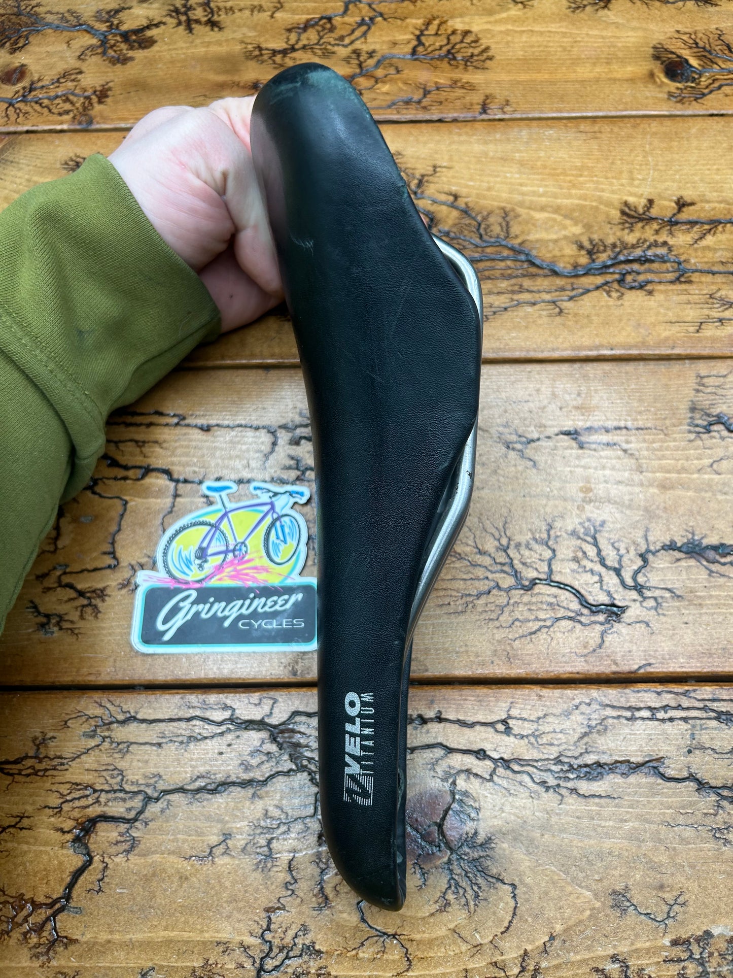 Velo 258 Titanium Rail Saddle