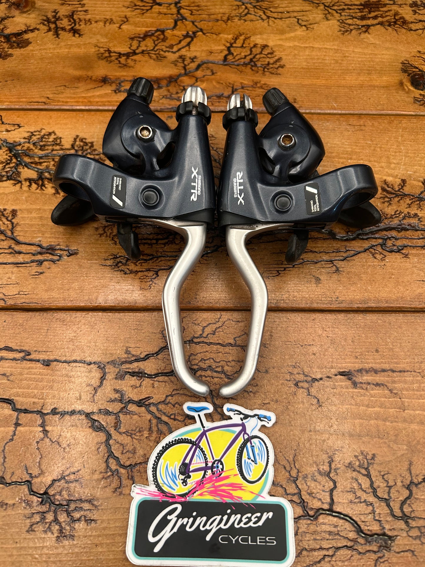 Shimano XTR ST-M900 3x8 Shifter Brake Lever Set