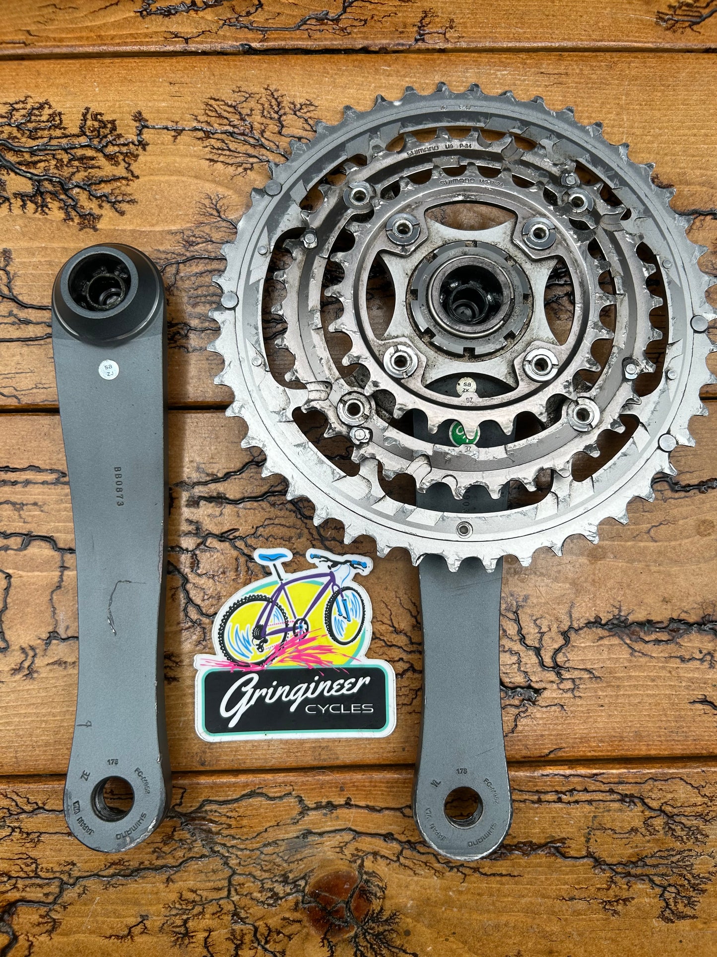 Shimano XTR FC-M952 46/34/34 175mm Crankset