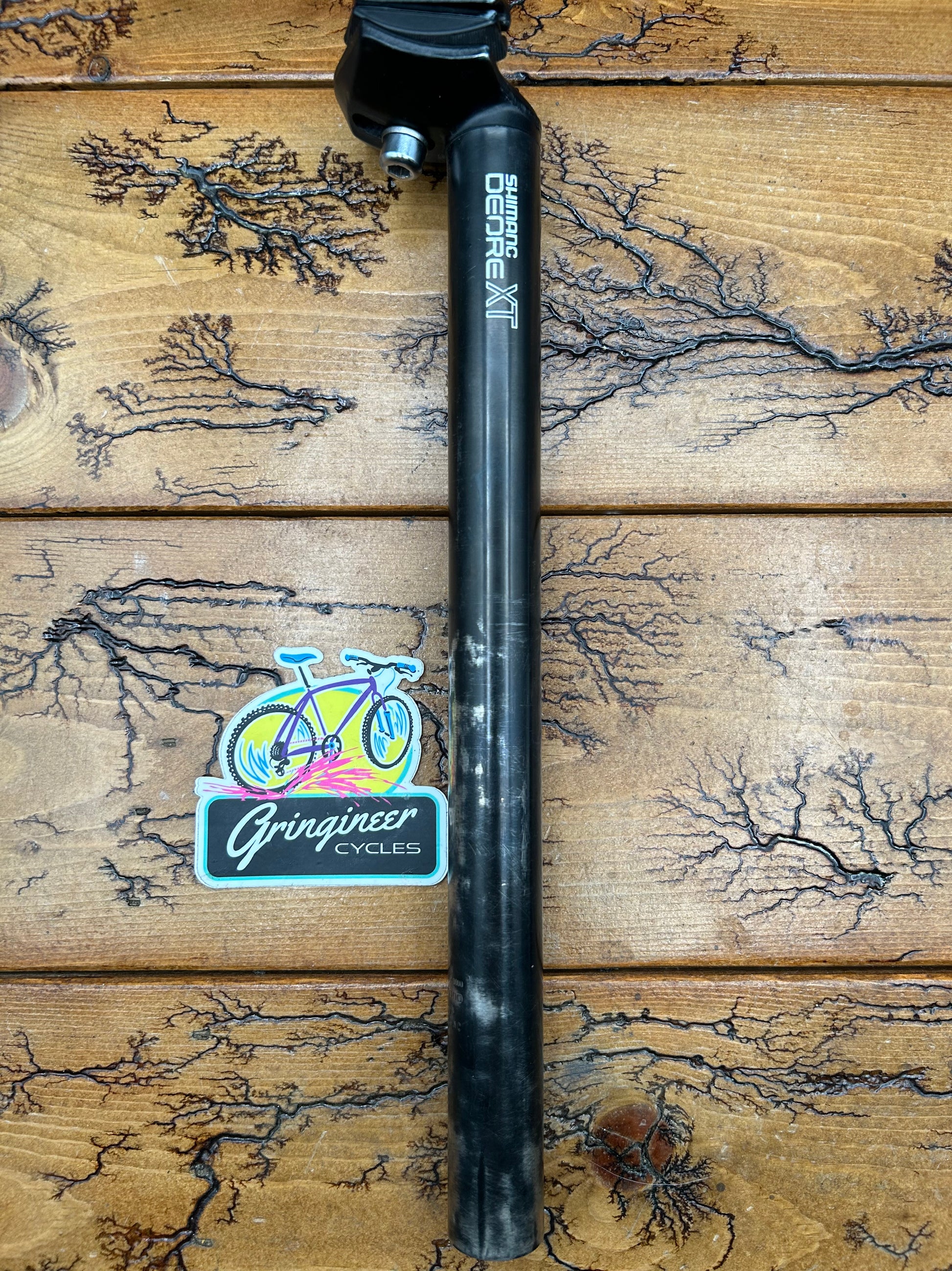 sattelstütze shimano Shimano Deore XT SP-M730 26.8mm Black Seatpost – Gringineer Cycles