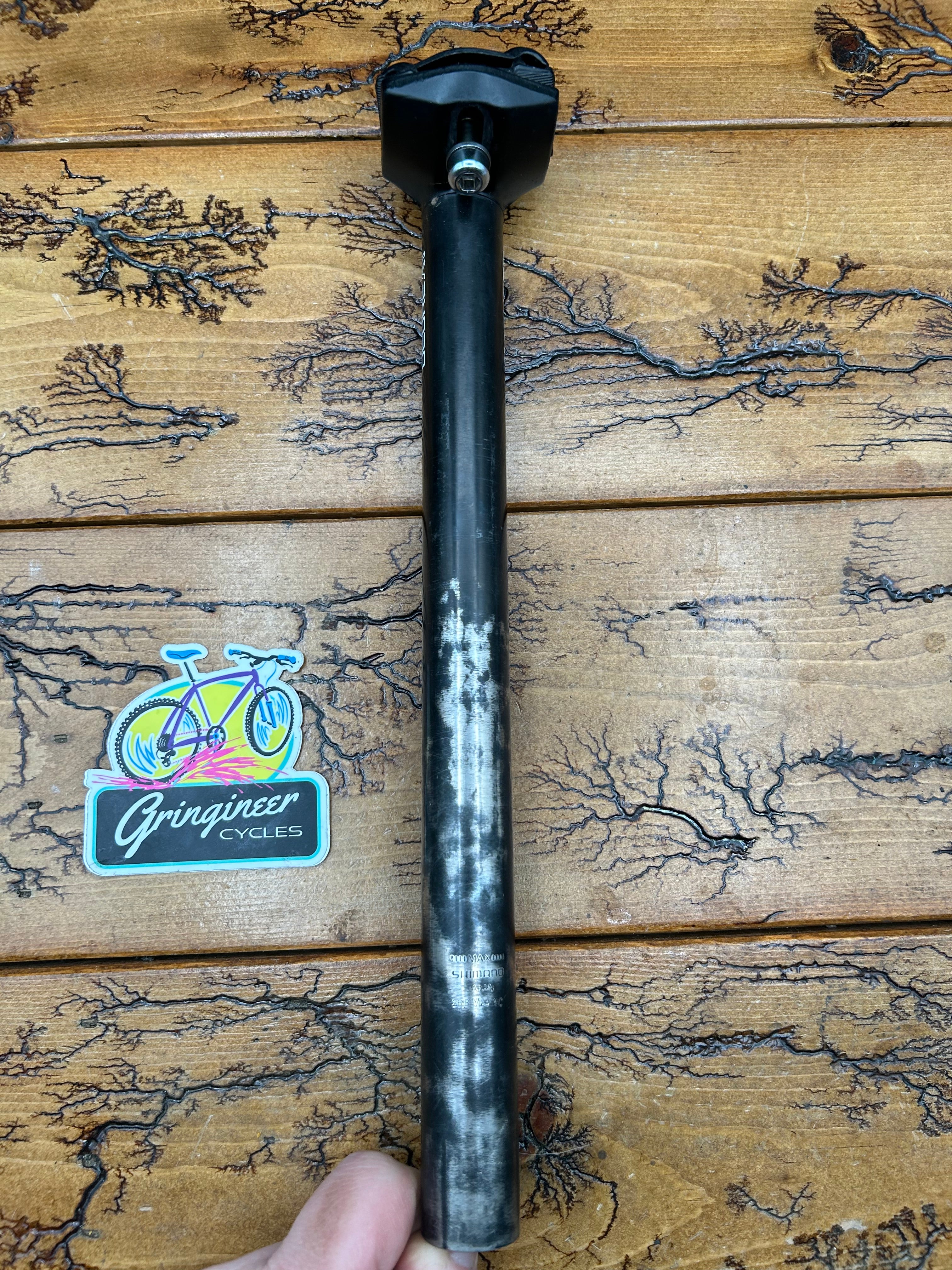 Shimano Deore XT SP-M730 26.8mm Black Seatpost – Gringineer Cycles
