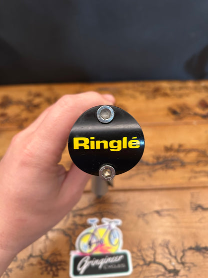 Ringle Zooka Black 130mm 10 Degree 1 1/8 Inch Quill Stem