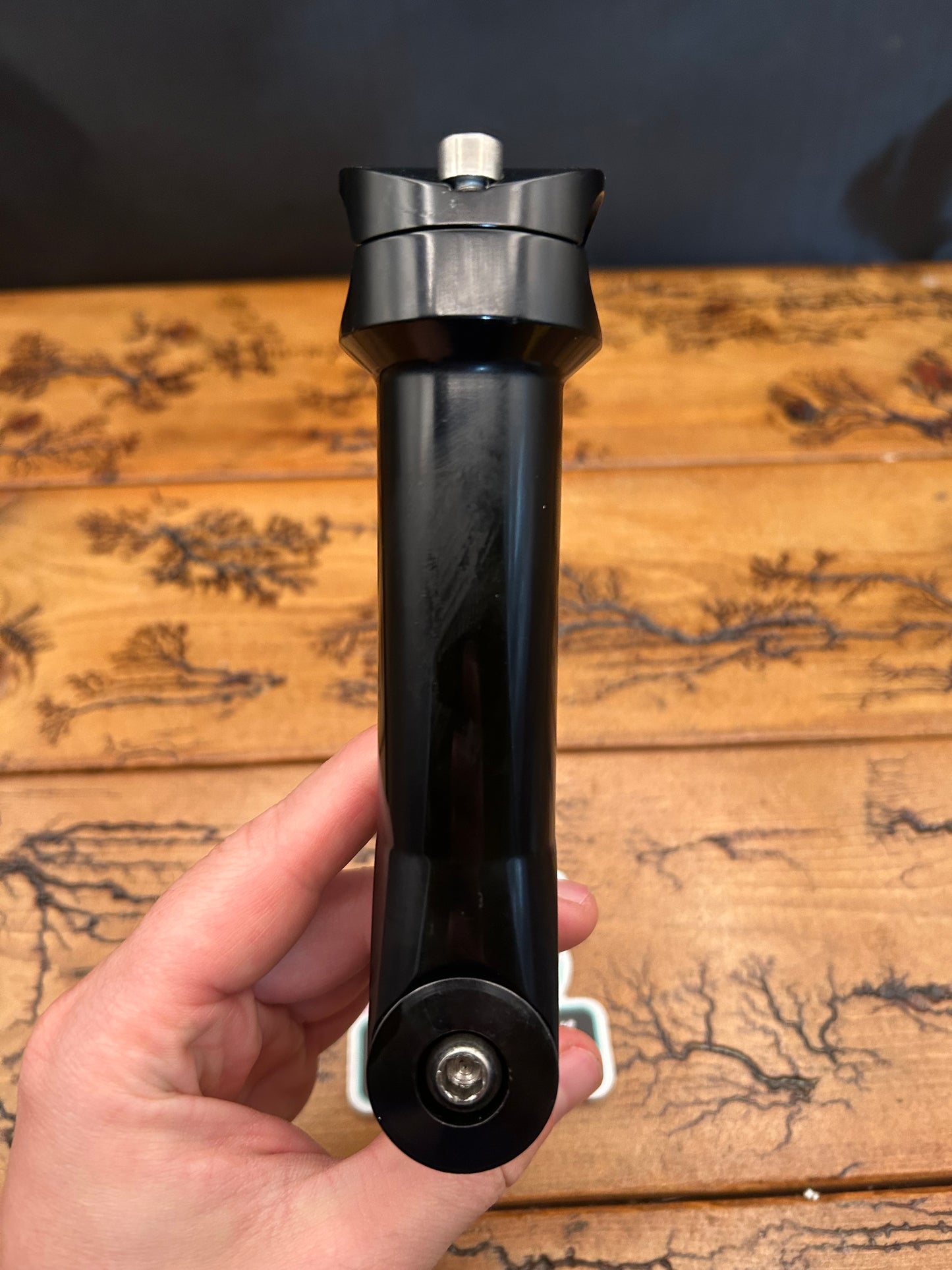 Ringle Zooka Black 130mm 10 Degree 1 1/8 Inch Quill Stem