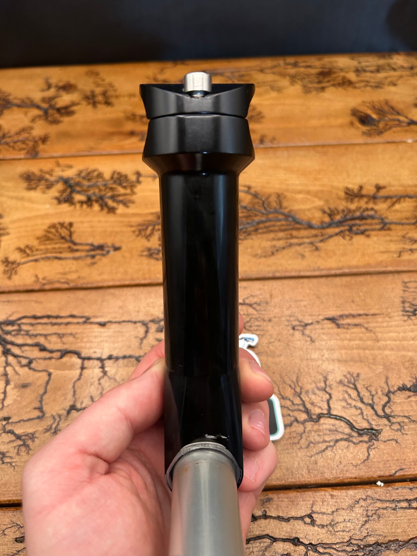 Ringle Zooka Black 130mm 10 Degree 1 1/8 Inch Quill Stem