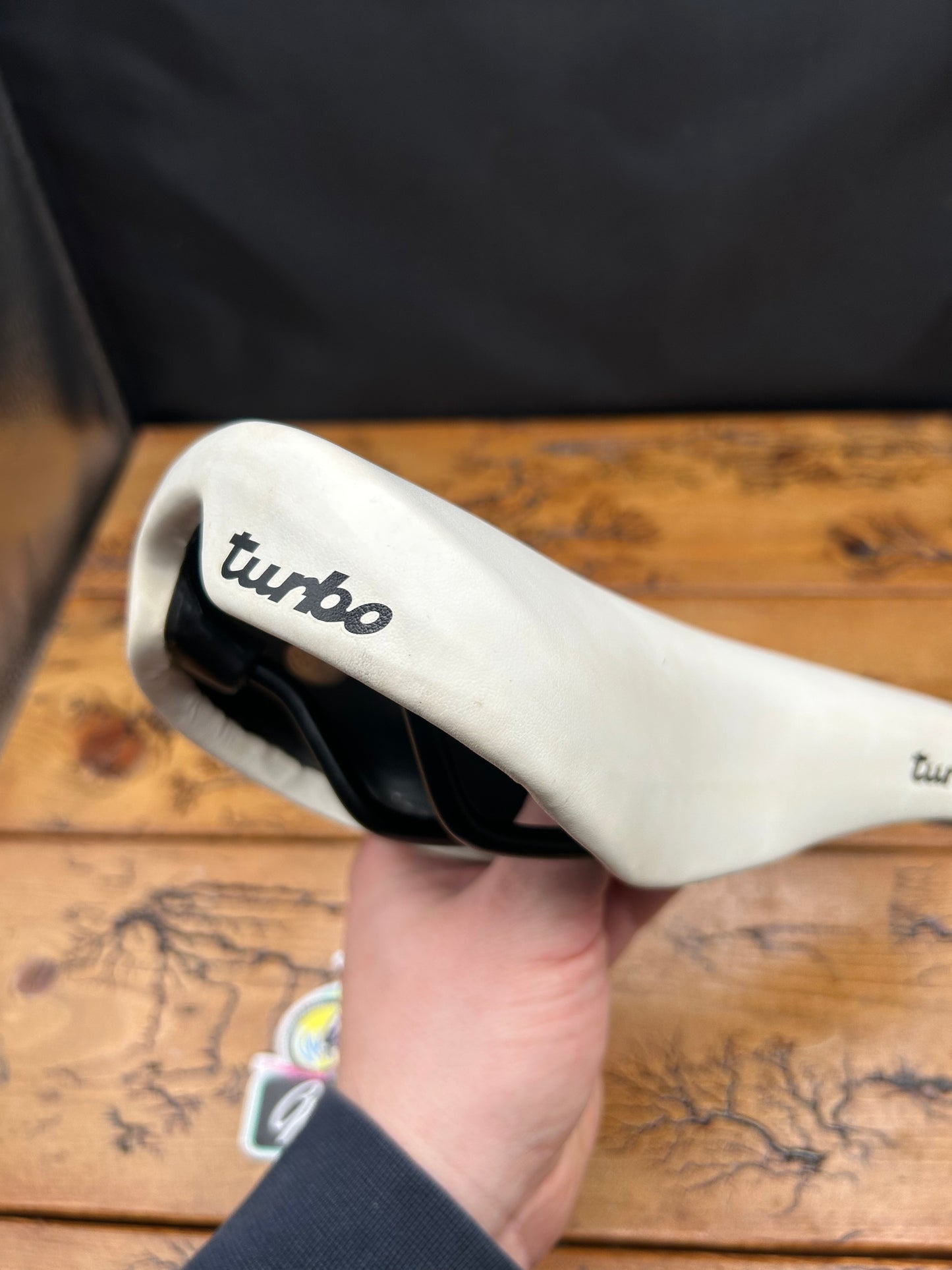 Selle Italia Turbo 1980 White Saddle