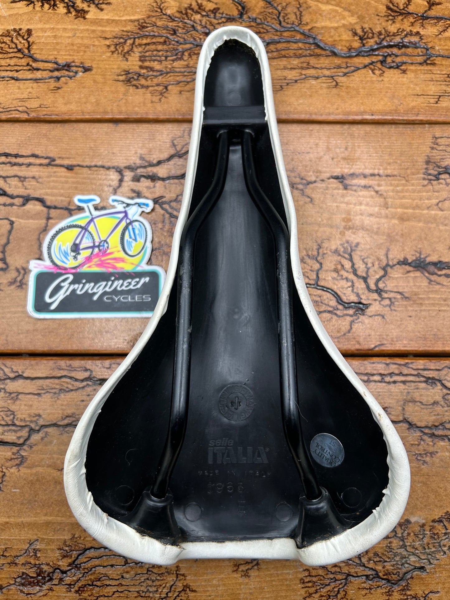 Selle Italia Turbo 1980 White Saddle