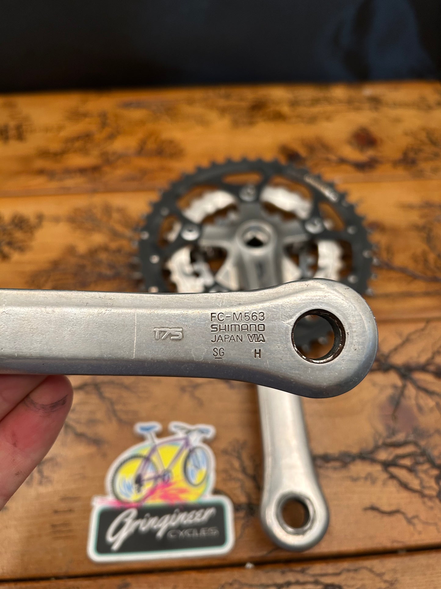 Shimano Deore LX FC-M563 42/32/22 175mm Crankset