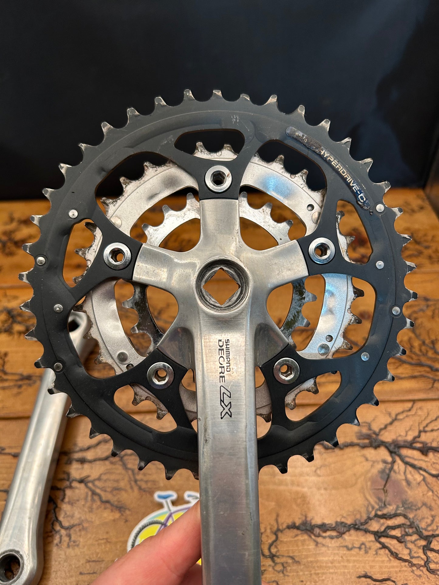 Shimano Deore LX FC-M563 42/32/22 175mm Crankset