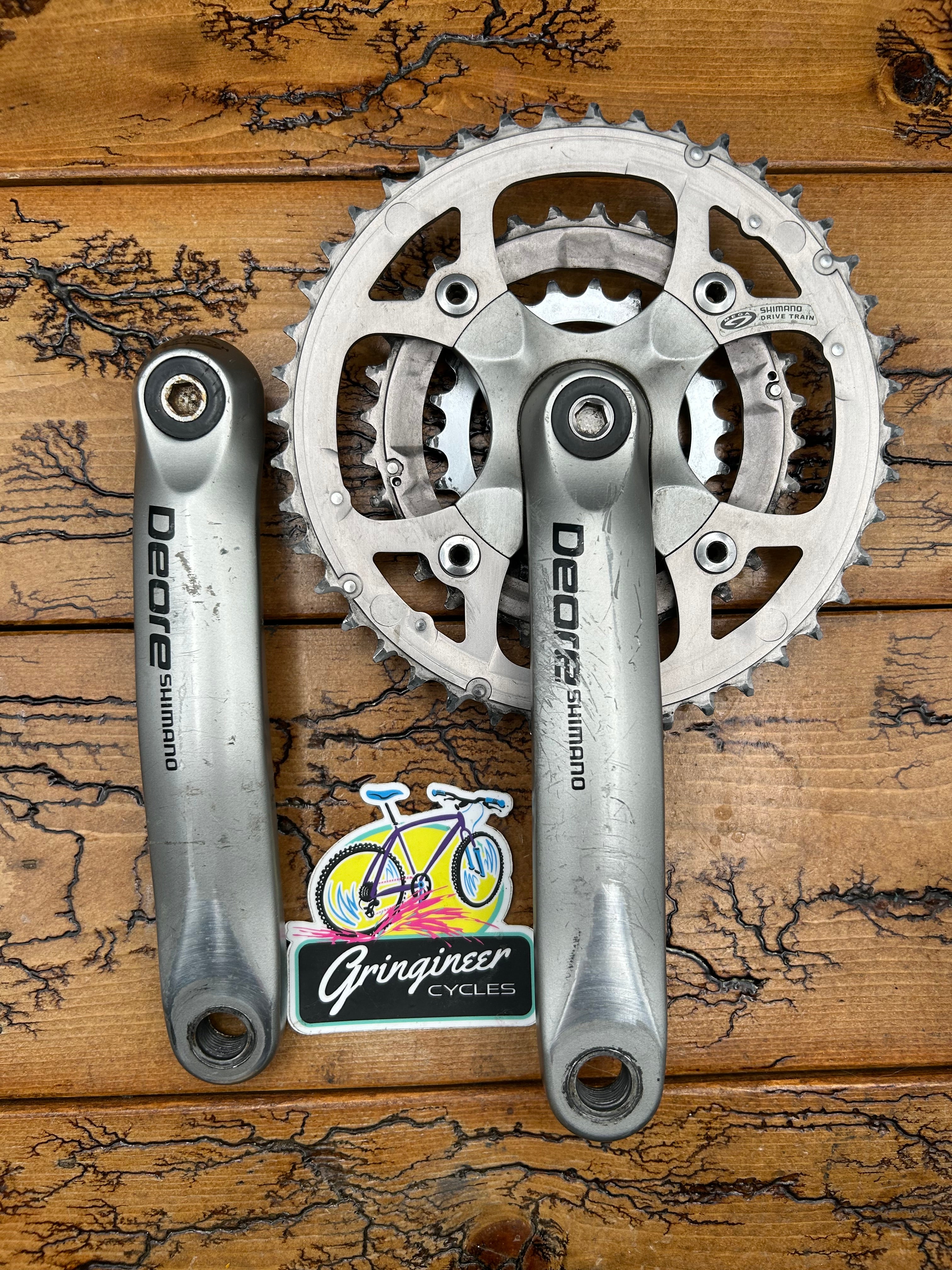 Shimano Deore FC-M510 44/32/22 175mm Square Taper Crankset
