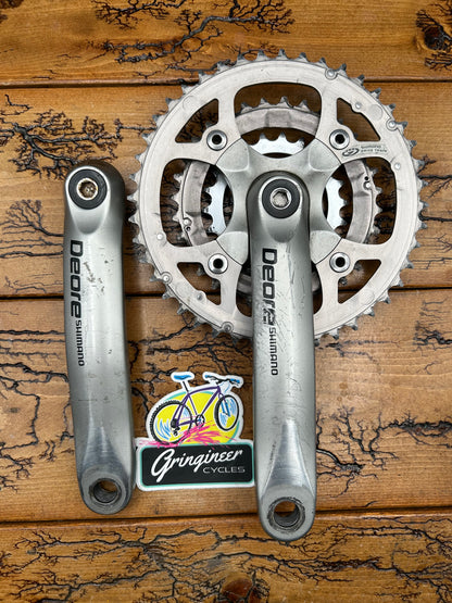 Shimano Deore FC-M510 44/32/22 175mm Square Taper Crankset