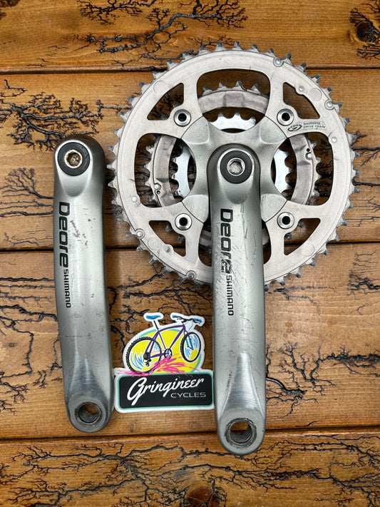 Shimano Deore FC-M510 44/32/22 175mm Square Taper Crankset