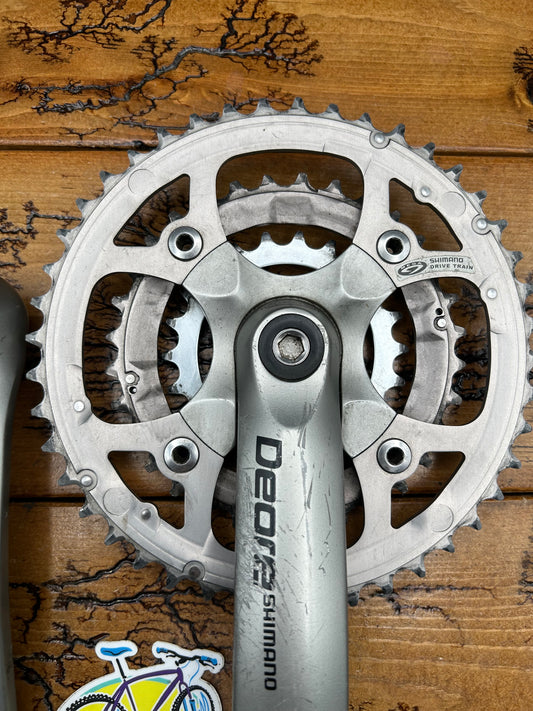 Shimano Deore FC-M510 44/32/22 175mm Square Taper Crankset