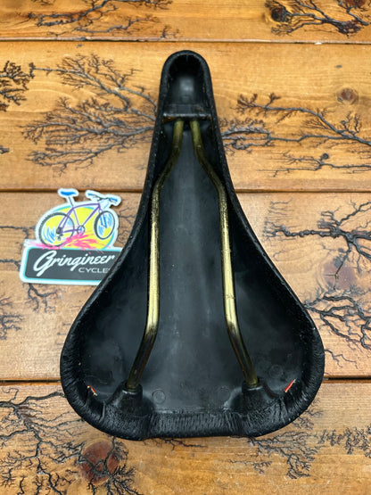 Selle Italia Turbo Special Perforated Black Leather Saddle
