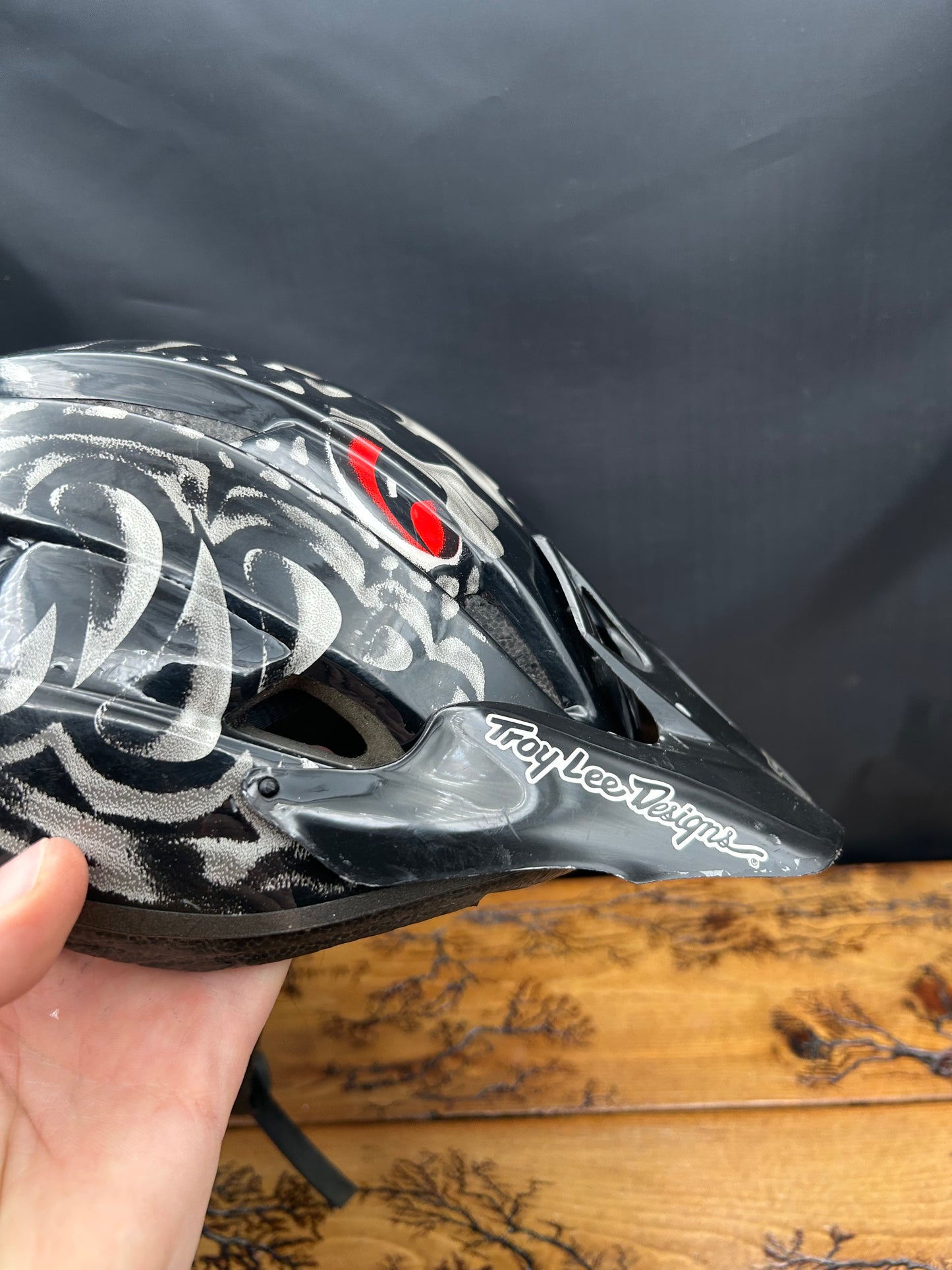 Troxel Vintage 1996 Troy Lee Designs Vapor Alien Helmet
