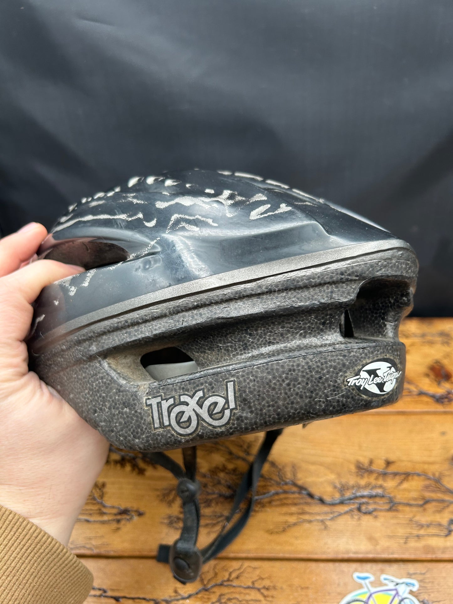 Troxel Vintage 1996 Troy Lee Designs Vapor Alien Helmet
