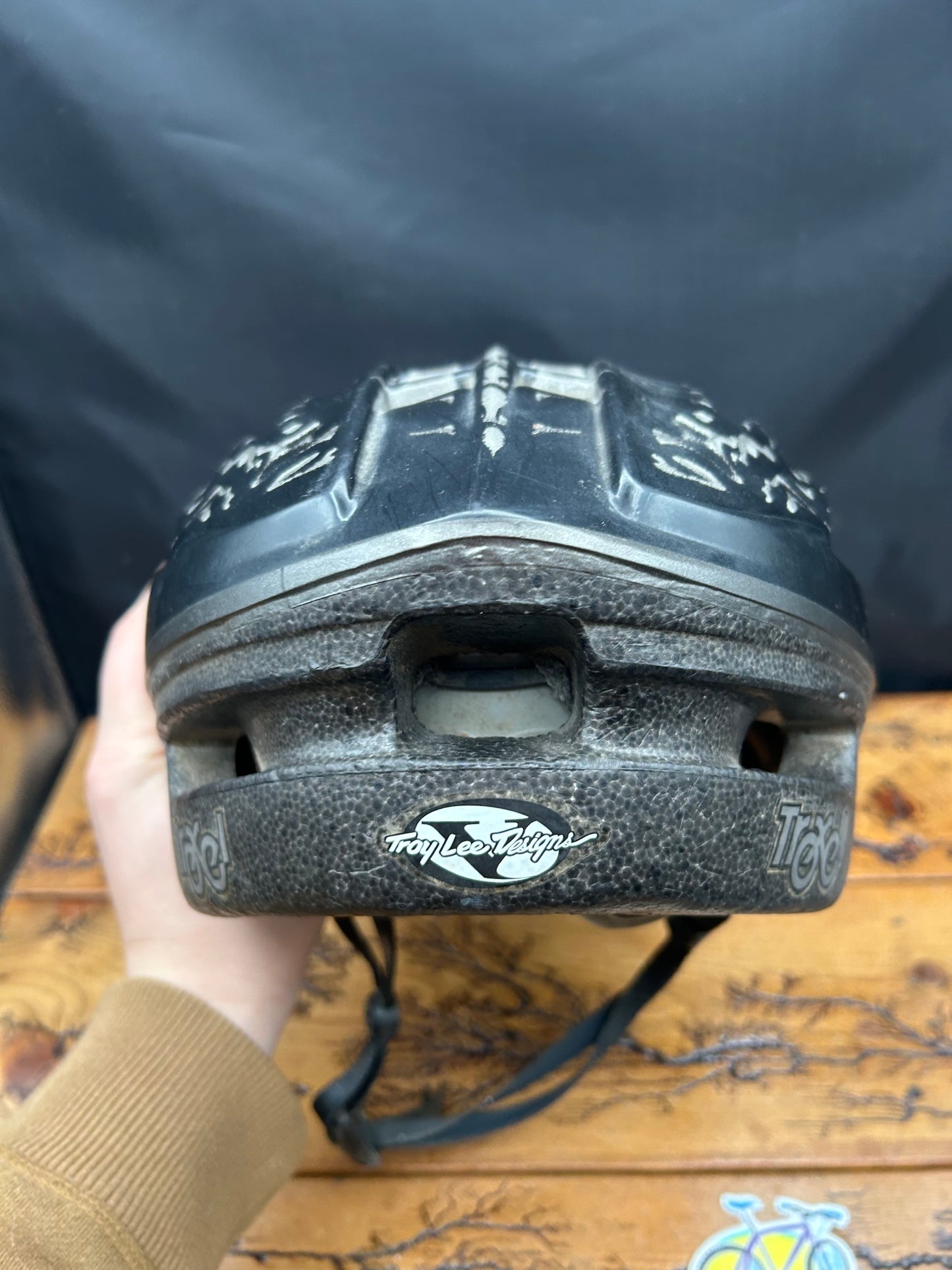 Troxel Vintage 1996 Troy Lee Designs Vapor Alien Helmet