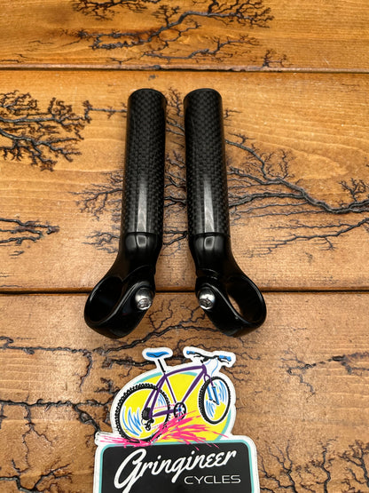 Kalloy Uno Carbon Bar Ends NOS