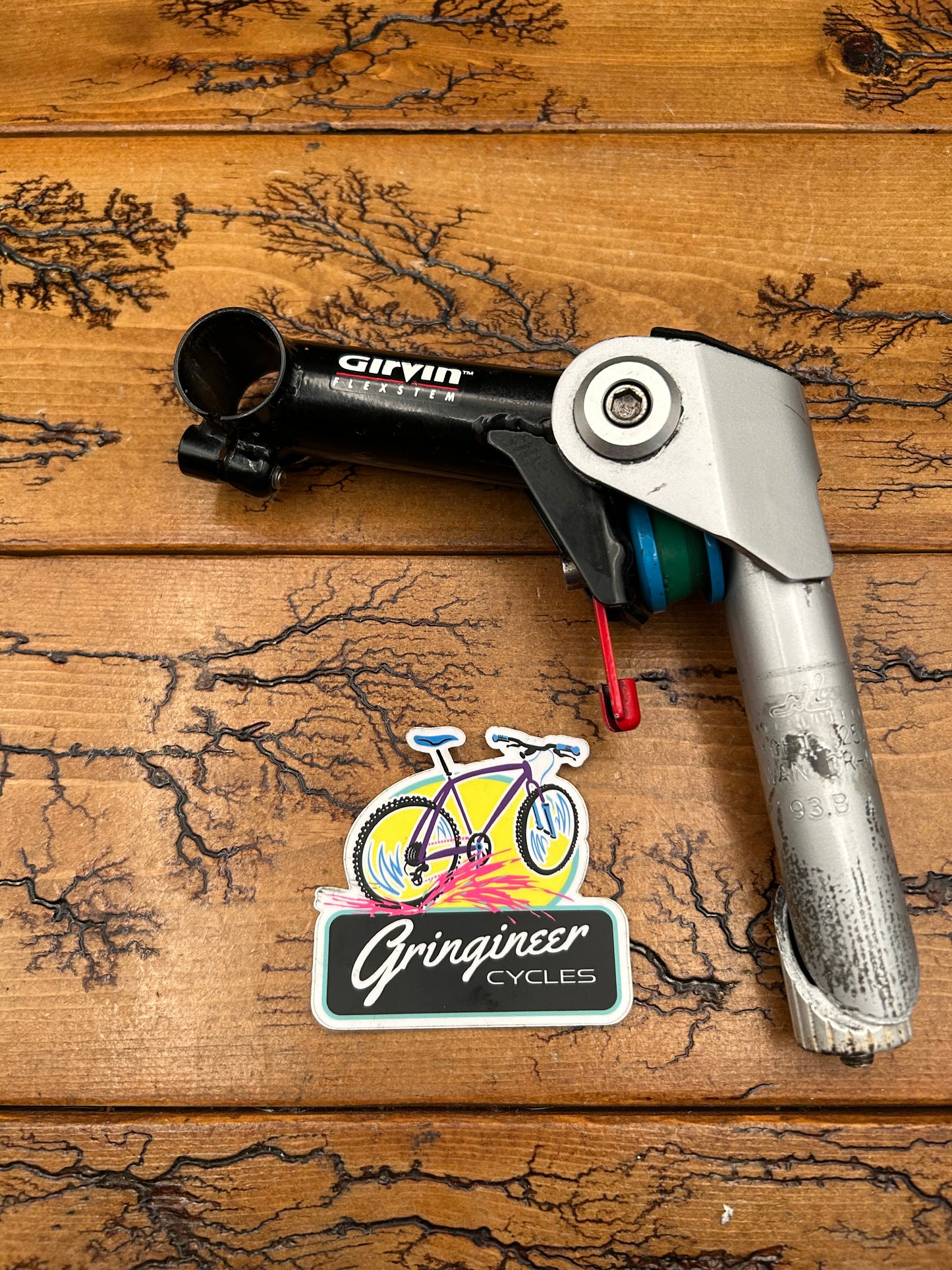 Girvin Flexstem 120mm 1 1/8 Inch Suspension Quill Stem