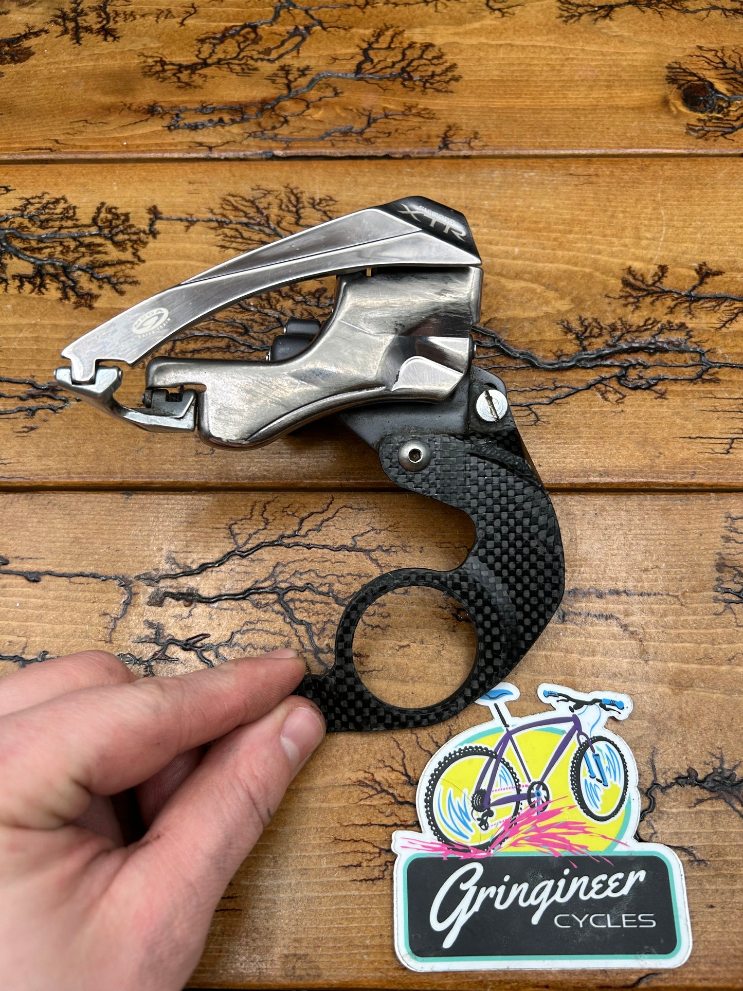 Shimano XTR FD-M952 E Type Top Pull Front Derailleur