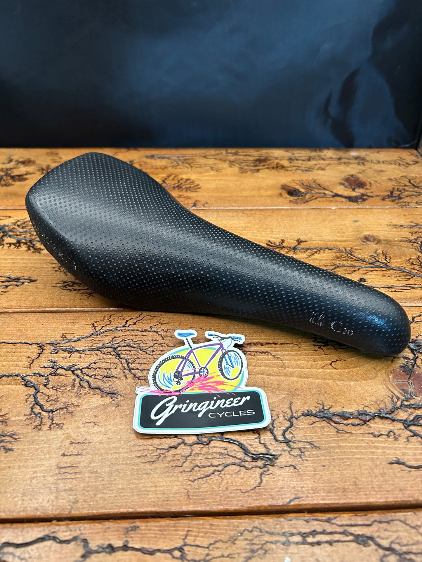 Bontrager C20 Peforated Black Leather Saddle