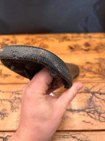 Bontrager C20 Peforated Black Leather Saddle