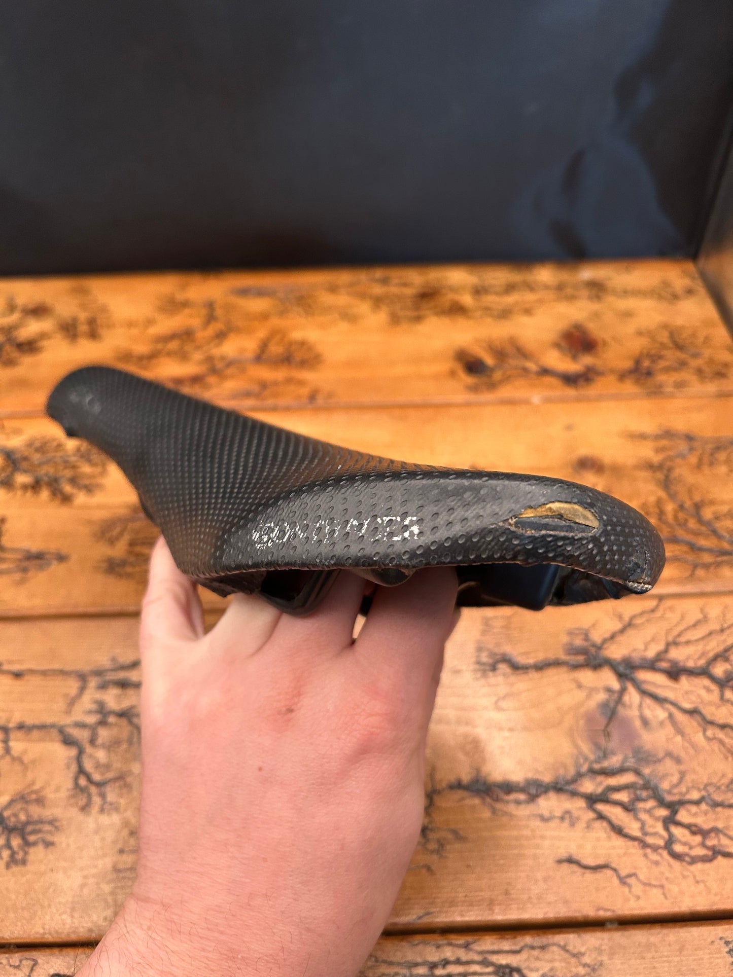 Bontrager C20 Peforated Black Leather Saddle