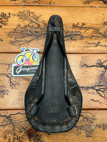 Bontrager C20 Peforated Black Leather Saddle