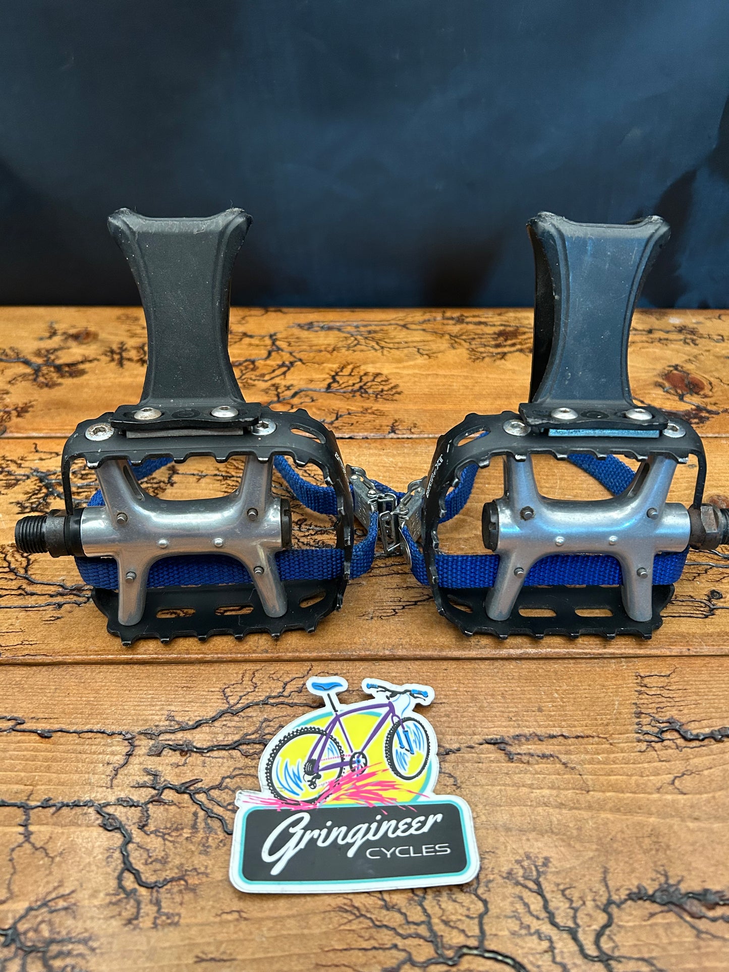 Shimano Deore XT PD-M730 Pedals With Cages