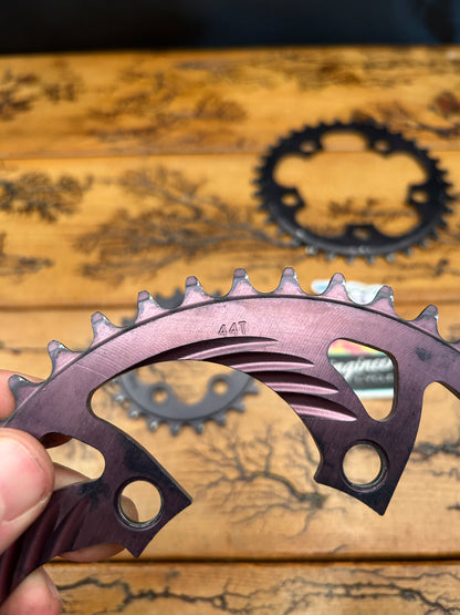 Profile Racing 44/34/22 Tooth 94 BCD/56BCD Chainring Set
