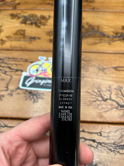 Thomson Elite SP-E116-SB 31.6mm 410mm Setback Seatpost