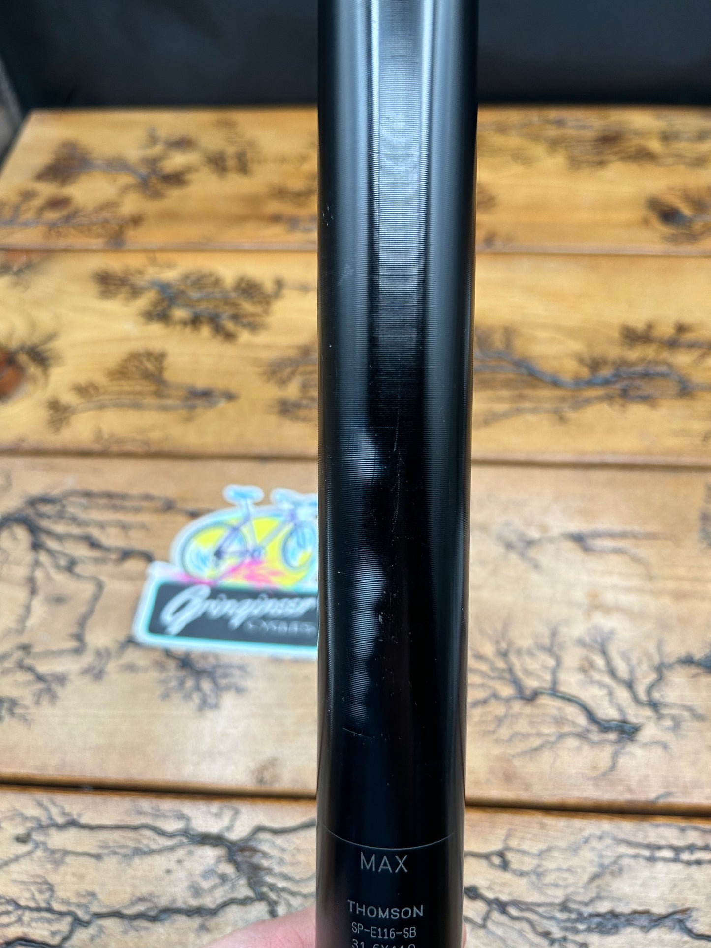Thomson Elite SP-E116-SB 31.6mm 410mm Setback Seatpost