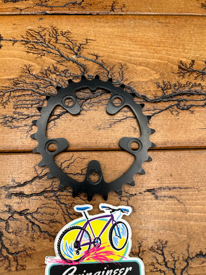 Shimano Biopace 26 Tooth 74 BCD Black Chainring