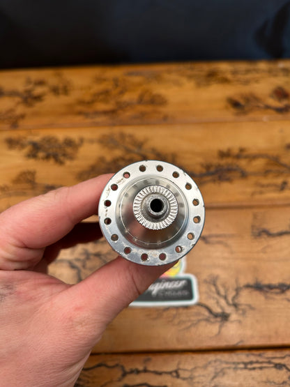 Ringle Super Bubba 32 Hole Silver Front Hub