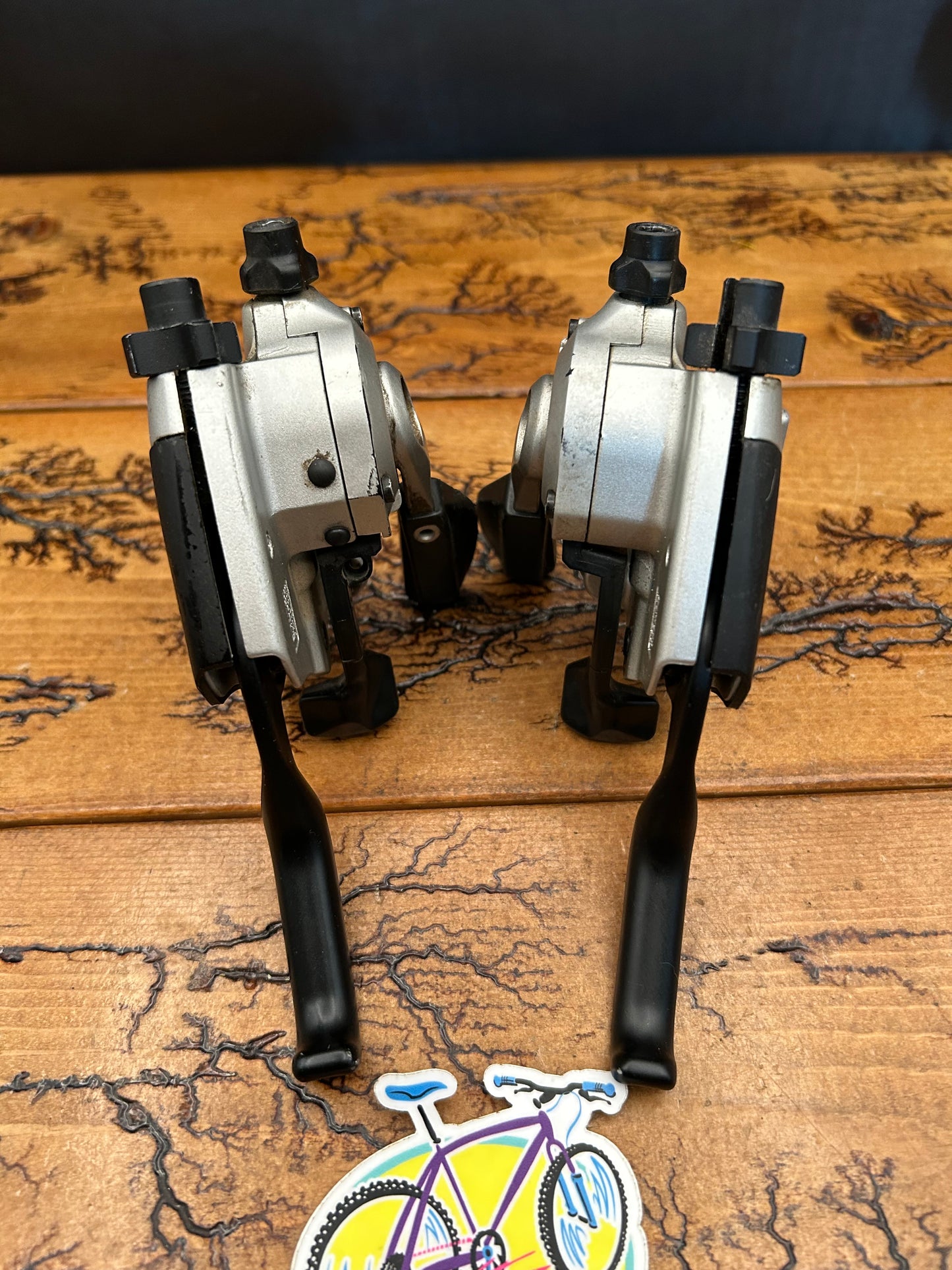 Shimano Deore XT ST-M750 9x3 Shifter / Brake Levers Set