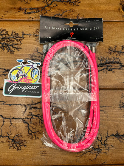 Specialized Pink Oversized ATB Brake Cable And Housing Set NOS