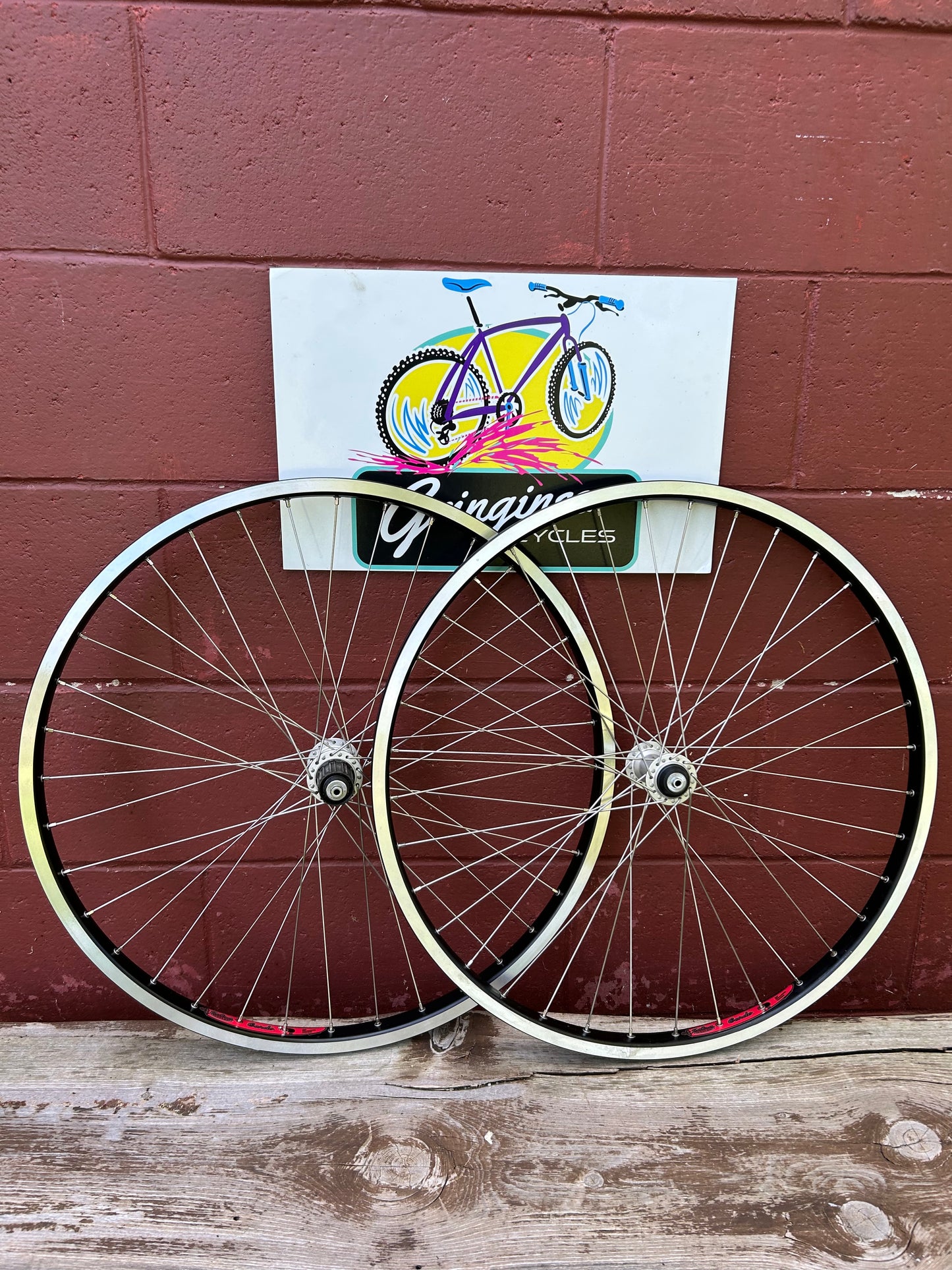 Salsa Gordo Shimano Deore XT M770 26" Wheelset NOS