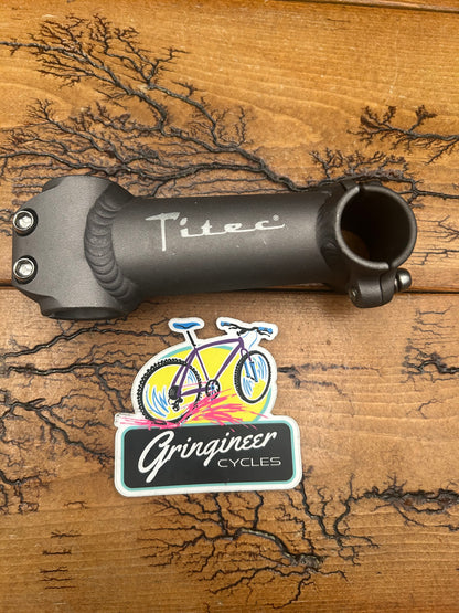 Titec 105mm 25.4mm Gray 1 Inch Threadless Stem