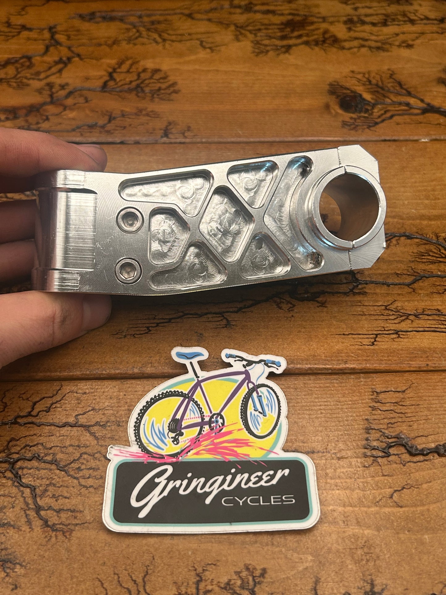 Azonic Shorty 100mm 25.4mm Silver 1 1/8 Inch Threadless Stem
