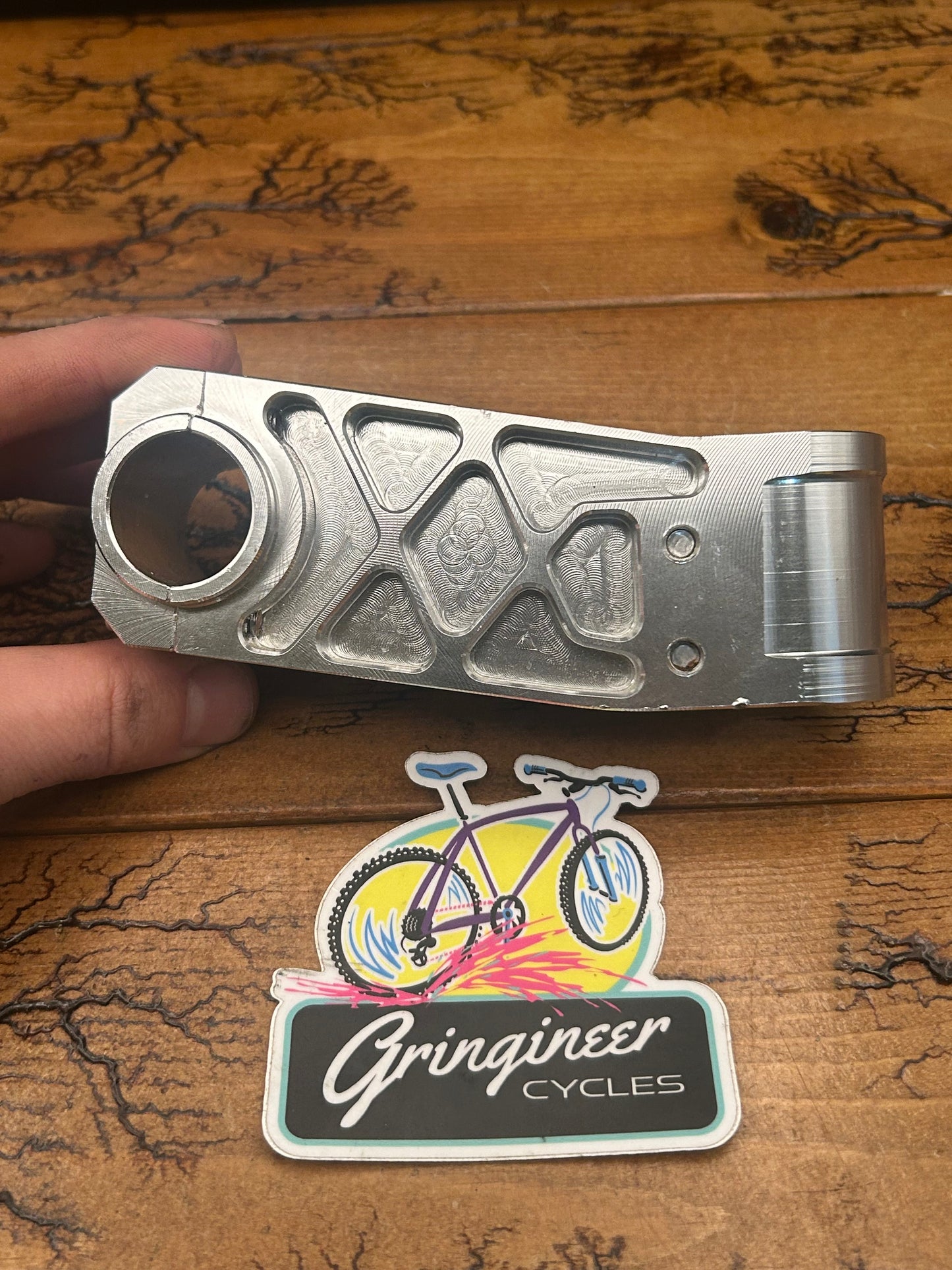 Azonic Shorty 100mm 25.4mm Silver 1 1/8 Inch Threadless Stem