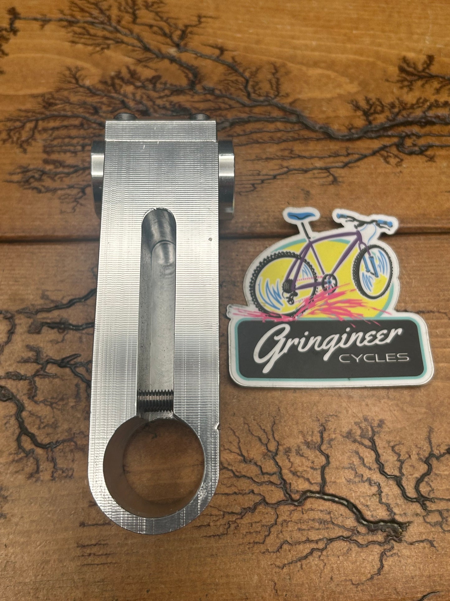 Azonic Shorty 100mm 25.4mm Silver 1 1/8 Inch Threadless Stem