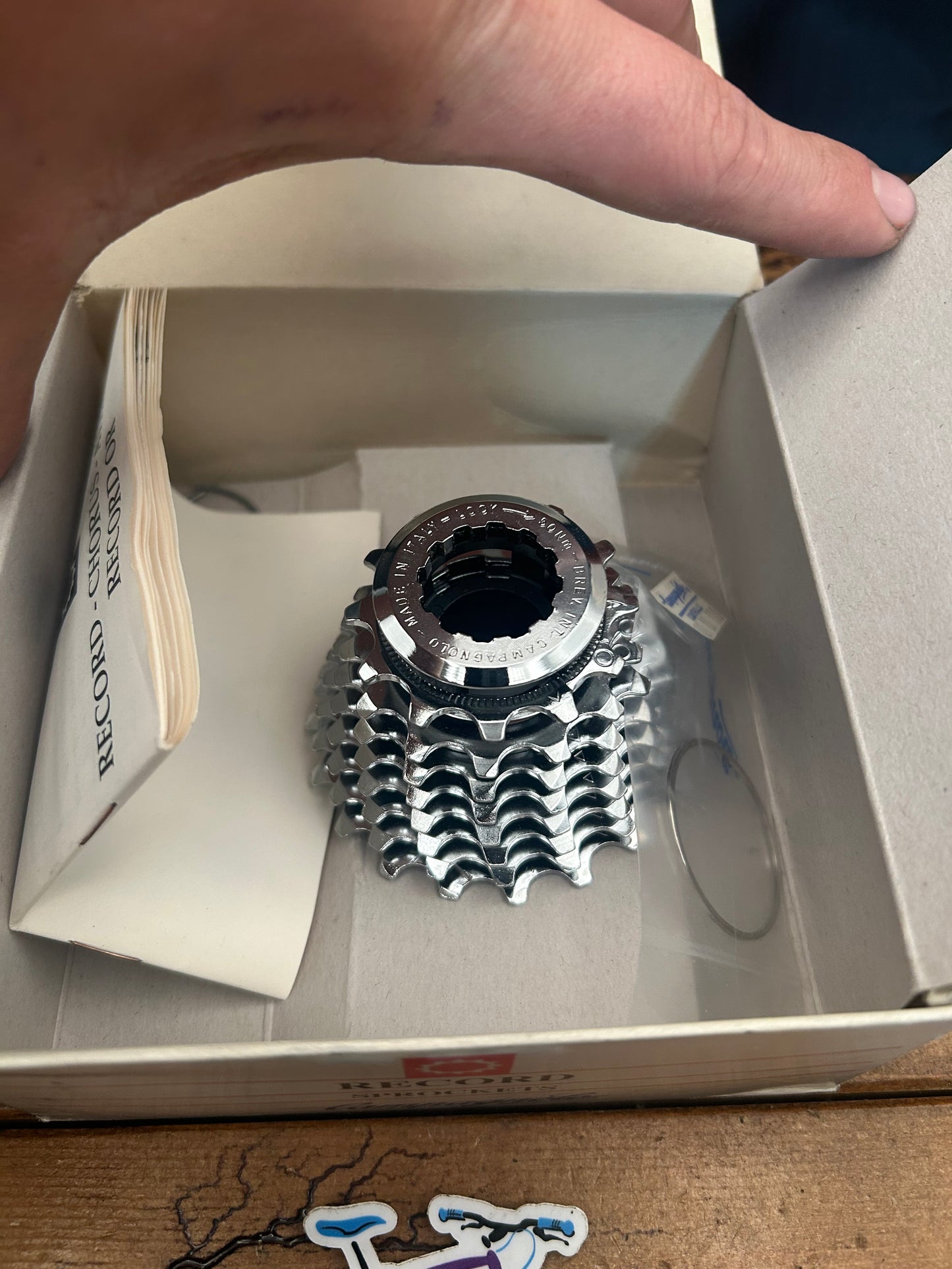 Campagnolo Record CS-8RE 12-19 8 Speed Cassette NOS