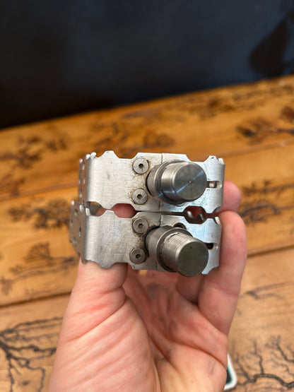 Grafton Speedtrap Black/Silver Platform Pedals