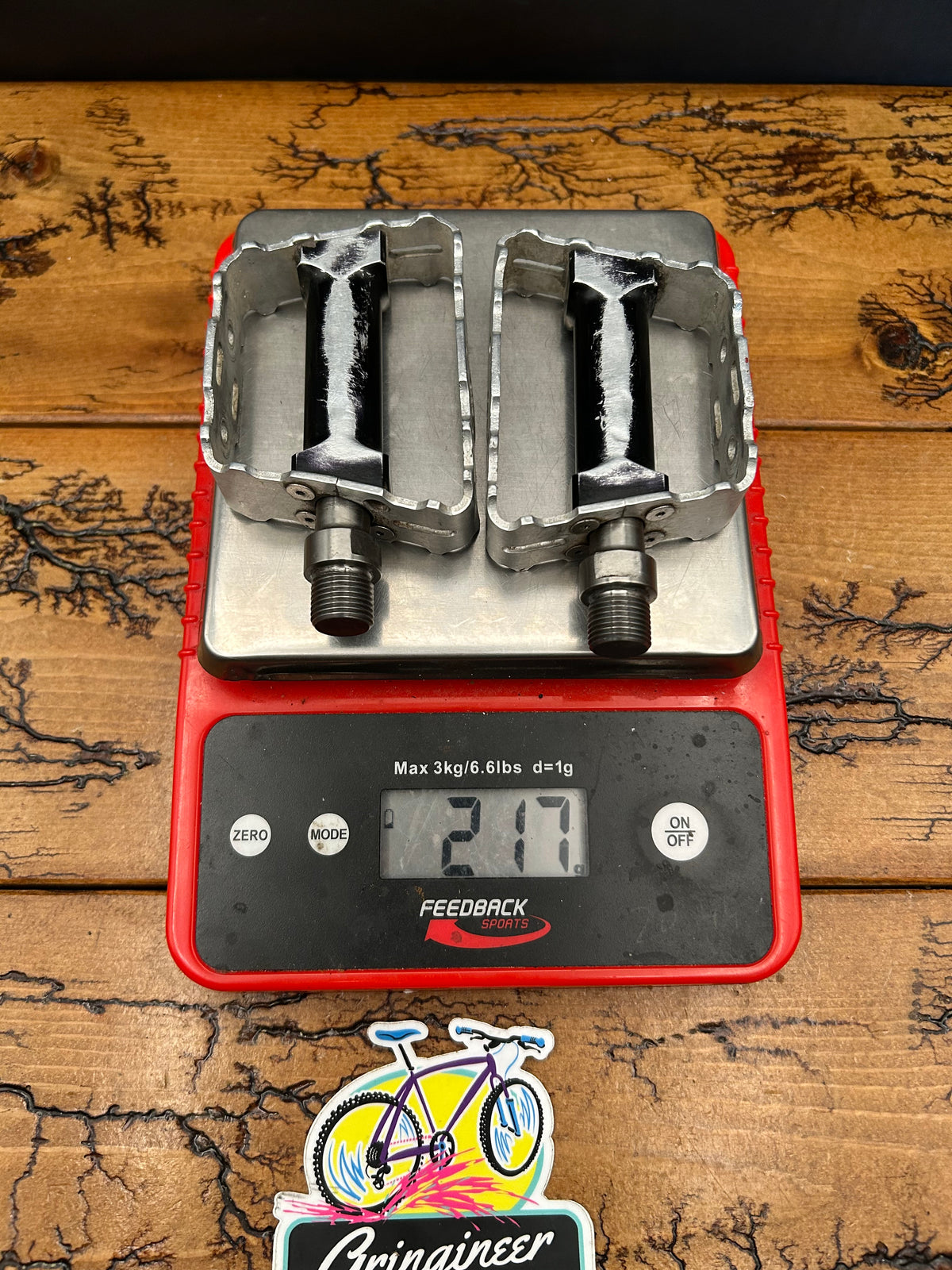Grafton Speedtrap Black/Silver Platform Pedals