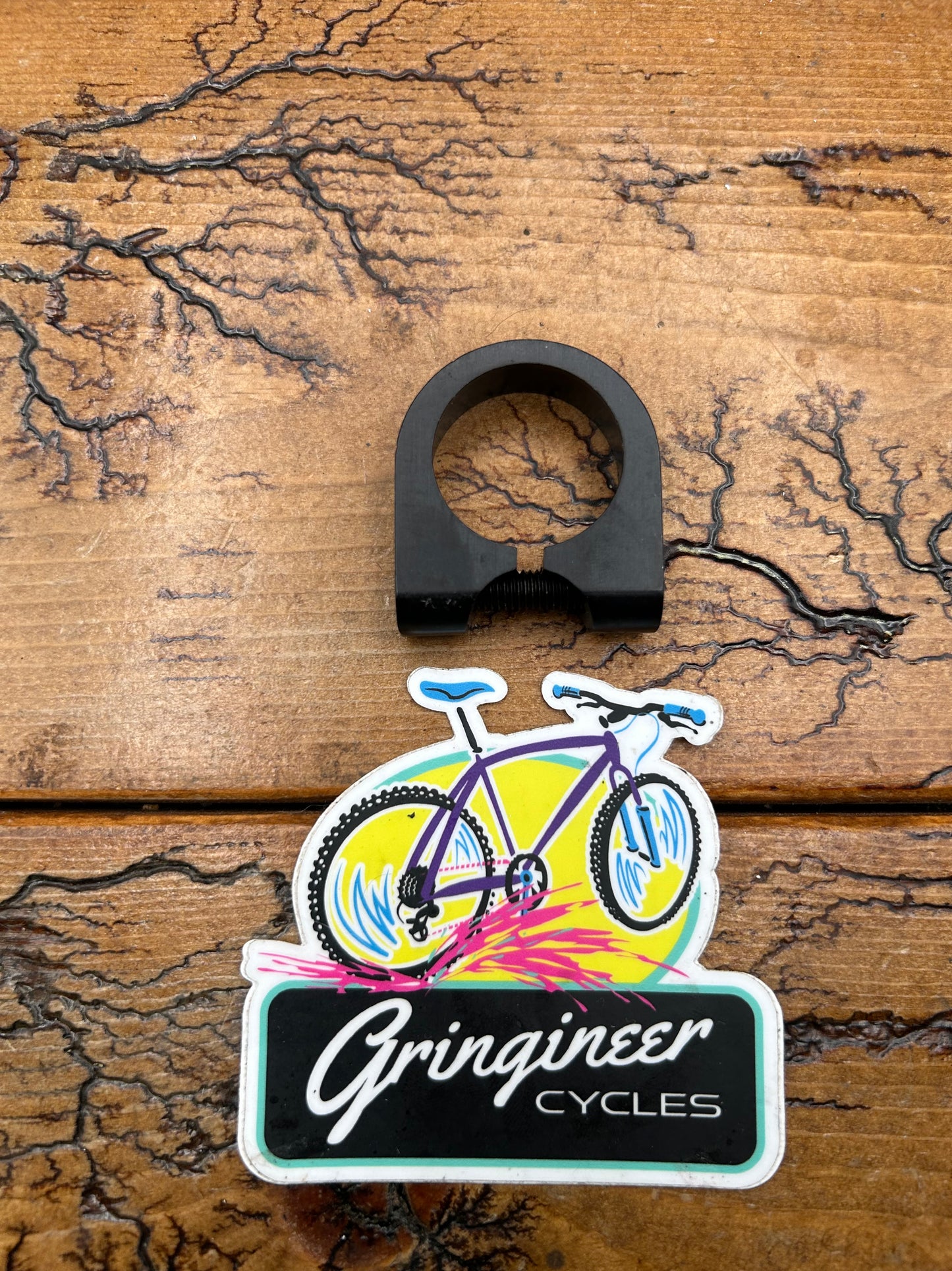 Bontrager 30.0mm Black Seatpost Clamp NOS