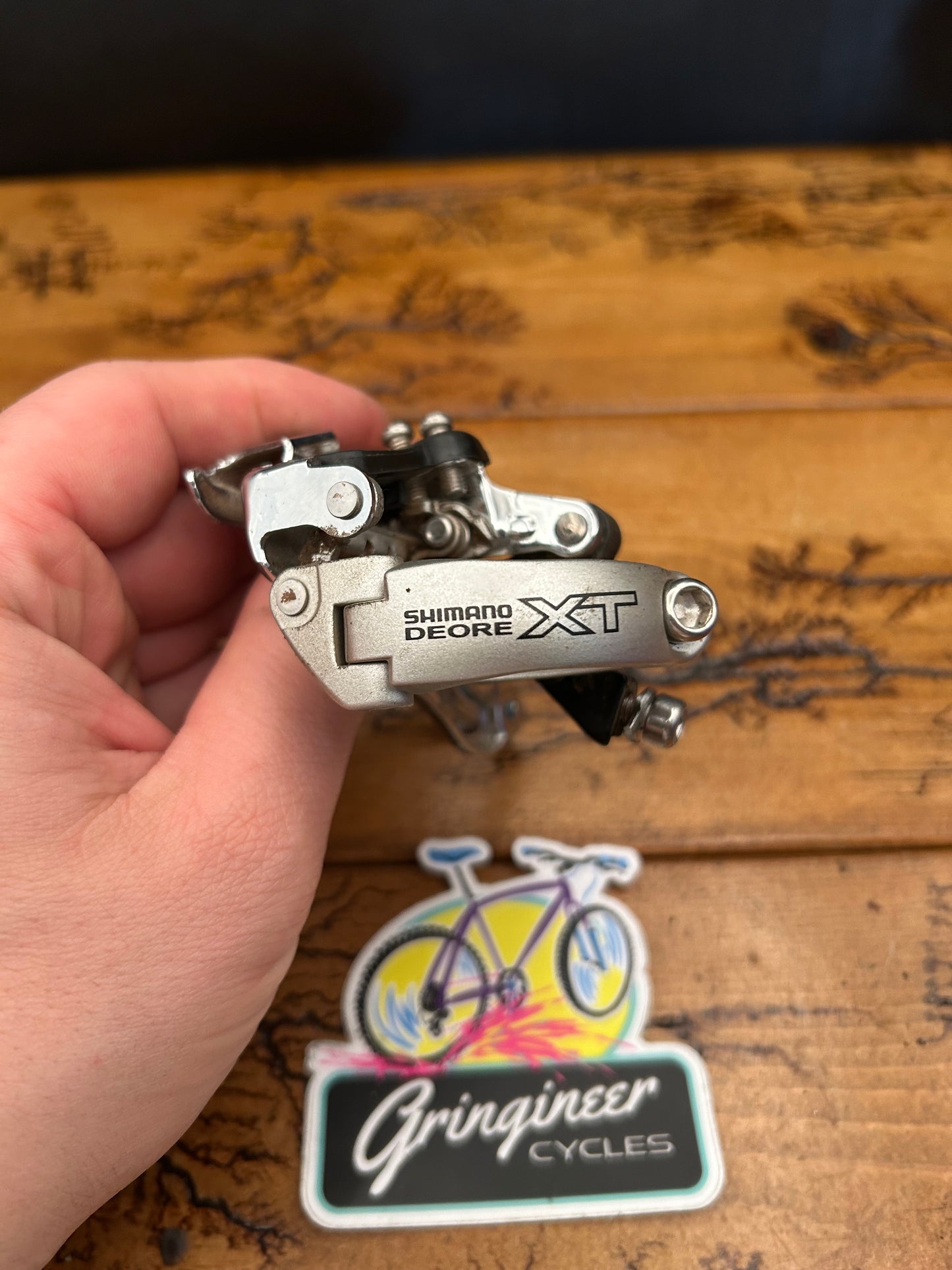 Shimano Deore XT FD-M750 31.8mm Top Pull Front Derailleur